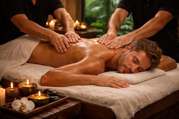 ماساژ فورهند تهران - Four Hands Massage