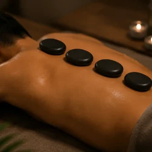 ماساژ سنگ داغ